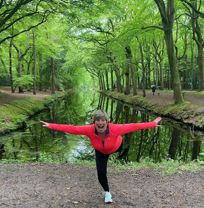 Astrid Duivenvoorden bij 't Oude Hof te Bergen (NH)